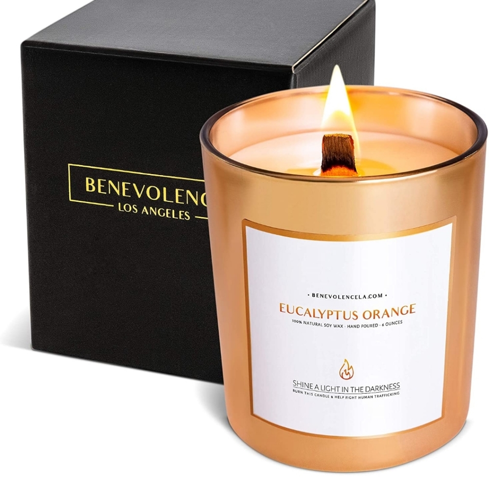 Eucalyptus & Orange Scented Candles